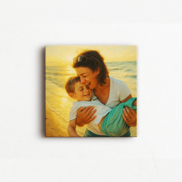 400 x 400 Bespoke Oil Painting - Image 2